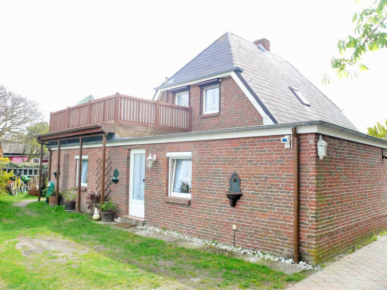 Ferienwohnung Haus Krauthahn EG Kamin Westerland Exterior foto